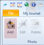 Click the Add Photo button to add a new photo